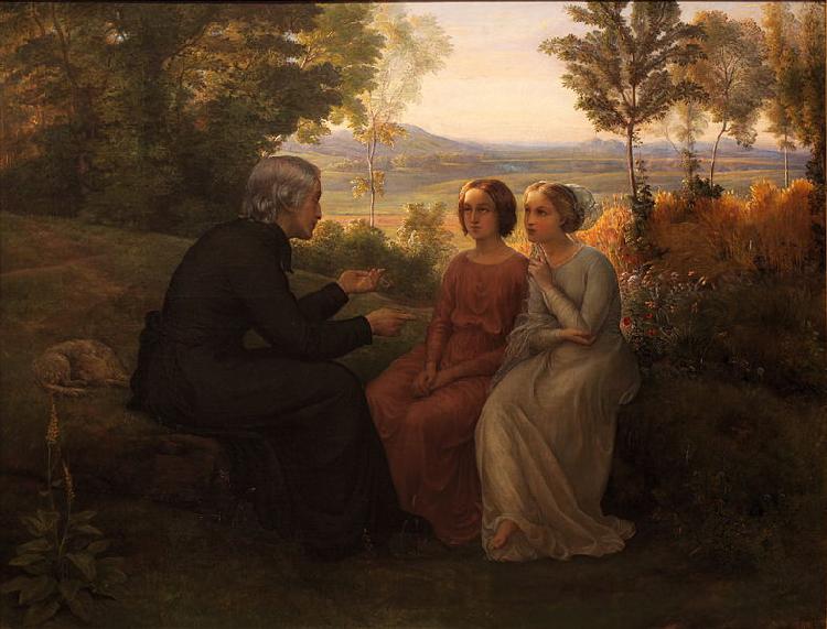 Louis Janmot The weed grain oil painting image